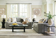 Dunmor Graphite Sofa and Loveseat by Ashley at Eve Furniture