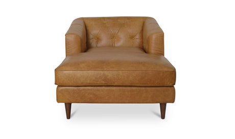 Dunmore Chaise Tan by Moe's Home at Eve Furniture