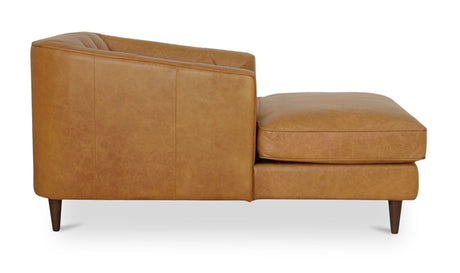 Dunmore Chaise Tan by Moe's Home at Eve Furniture
