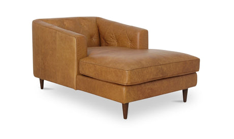 Dunmore Chaise Tan by Moe's Home at Eve Furniture