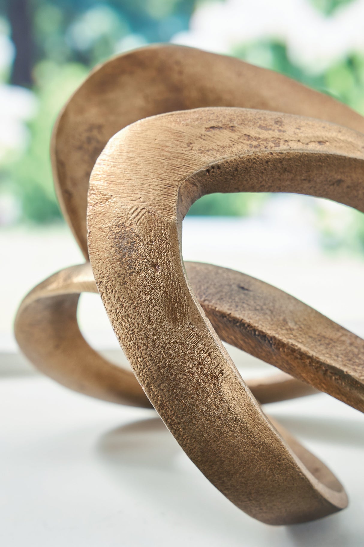 Dunnruck Antique Brass Finish Sculpture by ASHLEY FURNITURE at Eve Furniture