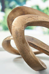 Dunnruck Antique Brass Finish Sculpture by ASHLEY FURNITURE at Eve Furniture