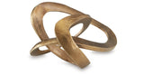 Dunnruck Antique Brass Finish Sculpture by ASHLEY FURNITURE at Eve Furniture