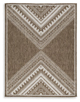 Dunsler Brown/Cream 8' x 10' Rug