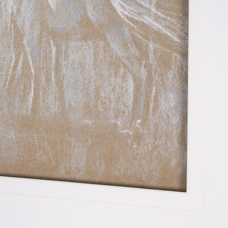Duo I Horses by Mercana Studio a Framed Art Print Matted under Glass by Mercana at Eve Furniture