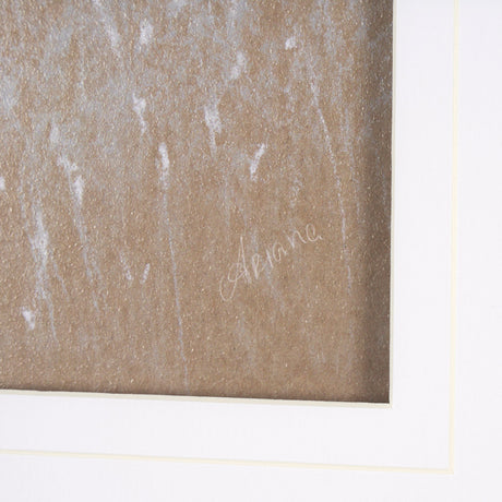 Duo II Horses by Mercana Studio a Framed Art Print Matted under Glass by Mercana at Eve Furniture