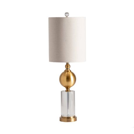 Dupuis Gold/Transparent Table Lamp (Set of 2) by Crestview at Eve Furniture