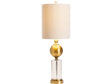 Dupuis Gold/Transparent Table Lamp (Set of 2) by Crestview at Eve Furniture