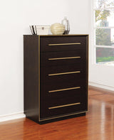 Durango Smoked Peppercorn 5-Drawer Chest