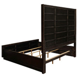 Durango Gray/Smoked Peppercorn 4-Piece Queen Panel Bedroom Set by Coaster at Eve Furniture