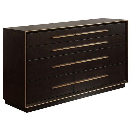 Durango Gray/Smoked Peppercorn 4-Piece Queen Panel Bedroom Set by Coaster at Eve Furniture
