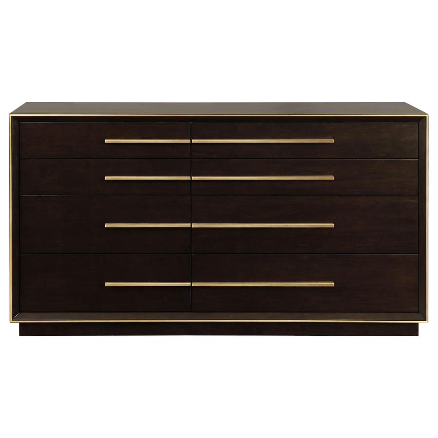 Durango Gray/Smoked Peppercorn 4-Piece Queen Panel Bedroom Set by Coaster at Eve Furniture