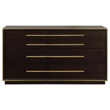 Durango Gray/Smoked Peppercorn 4-Piece Queen Panel Bedroom Set by Coaster at Eve Furniture