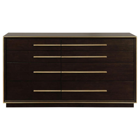 Durango Gray/Smoked Peppercorn 4-Piece Queen Panel Bedroom Set by Coaster at Eve Furniture