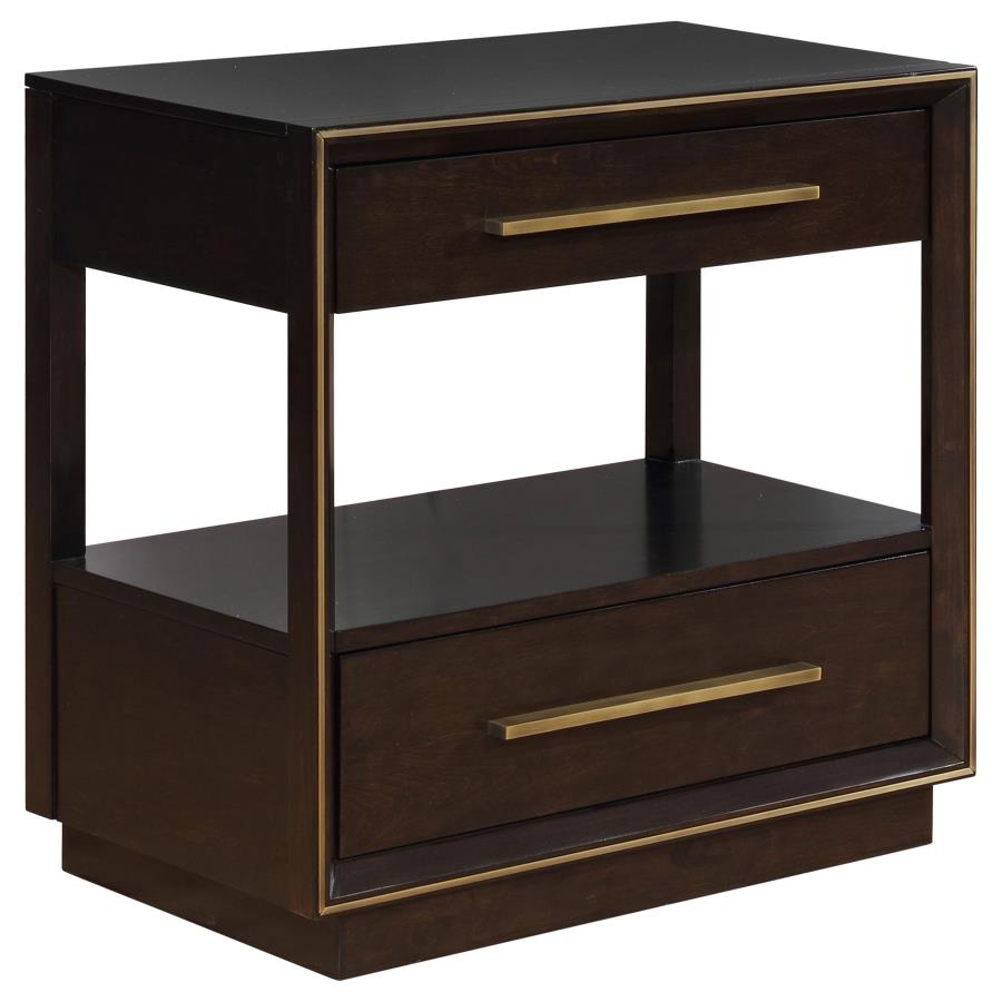 Durango Gray/Smoked Peppercorn 5-Piece Eastern King Bedroom Set by Coaster at Eve Furniture