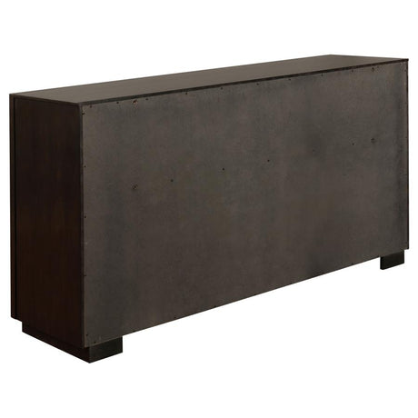 Durango Gray/Smoked Peppercorn 5-Piece Eastern King Bedroom Set by Coaster at Eve Furniture