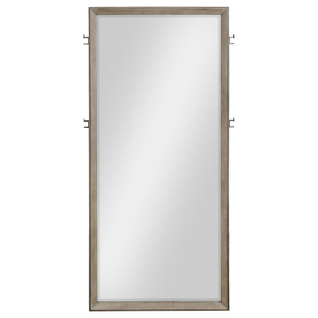 Durango Oak Full Length Standing Floor Mirror Washed by Coaster at Eve Furniture
