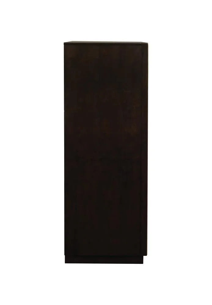 Durango Smoked Peppercorn 5-Drawer Chest by Coaster at Eve Furniture