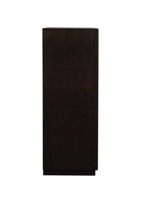 Durango Smoked Peppercorn 5-Drawer Chest by Coaster at Eve Furniture
