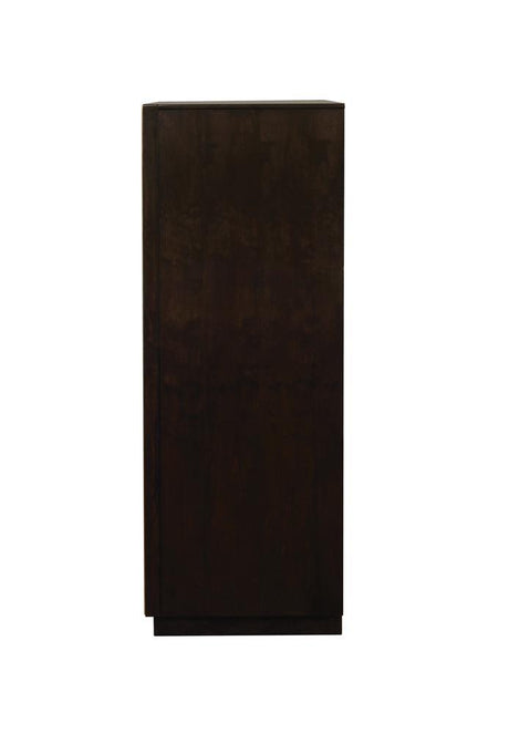 Durango Smoked Peppercorn 5-Drawer Chest by Coaster at Eve Furniture