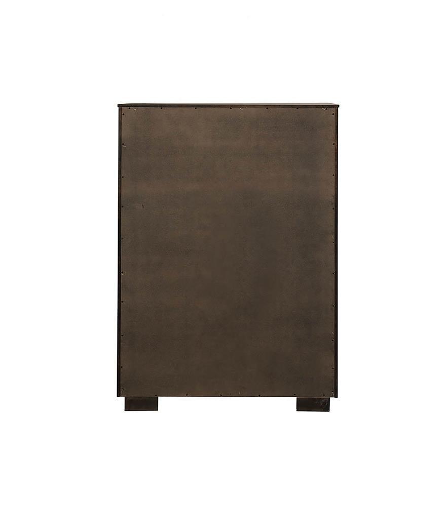 Durango Smoked Peppercorn 5-Drawer Chest by Coaster at Eve Furniture