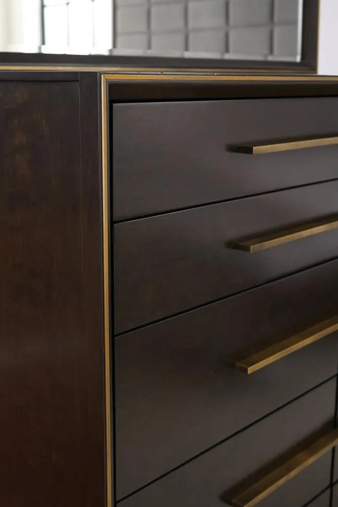 Durango Smoked Peppercorn 8-Drawer Dresser by Coaster at Eve Furniture