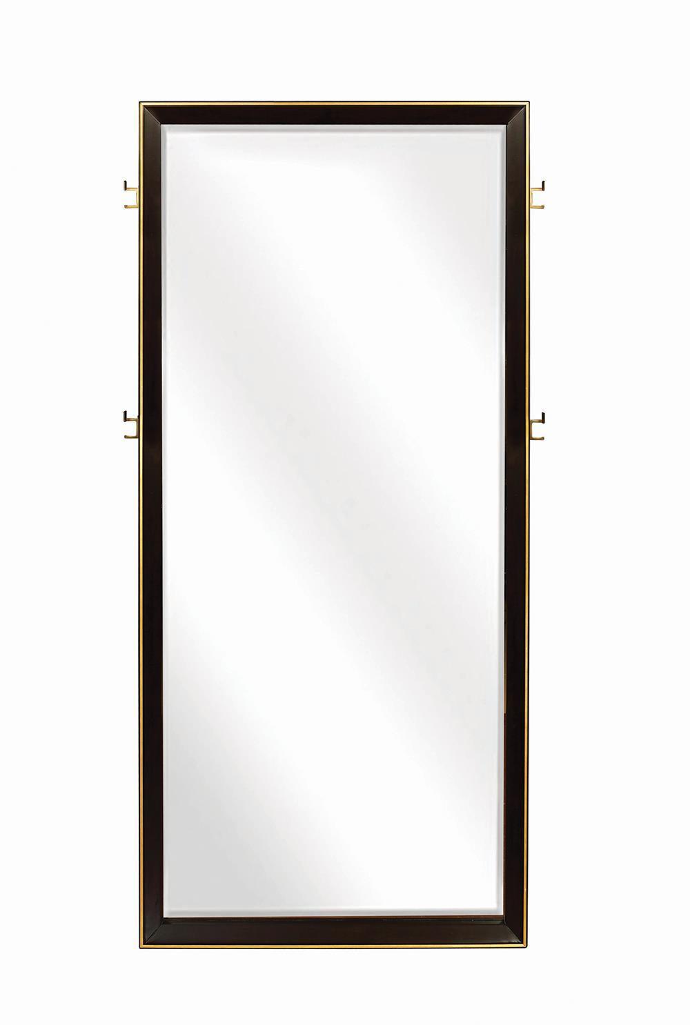 Durango Smoked Peppercorn Floor Mirror by Coaster at Eve Furniture