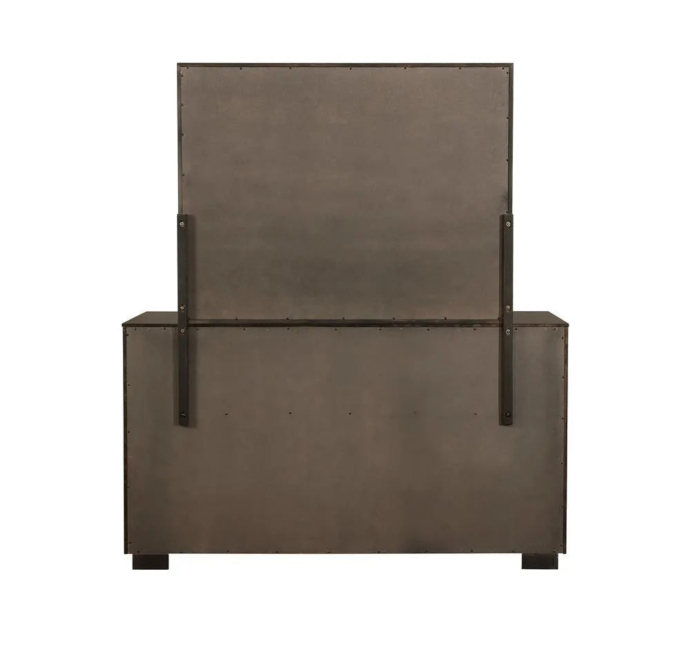 Durango Smoked Peppercorn Mirror by Coaster at Eve Furniture
