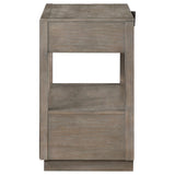 Durango Washed Oak 2-drawer Nightstand Bedside Table by Coaster at Eve Furniture