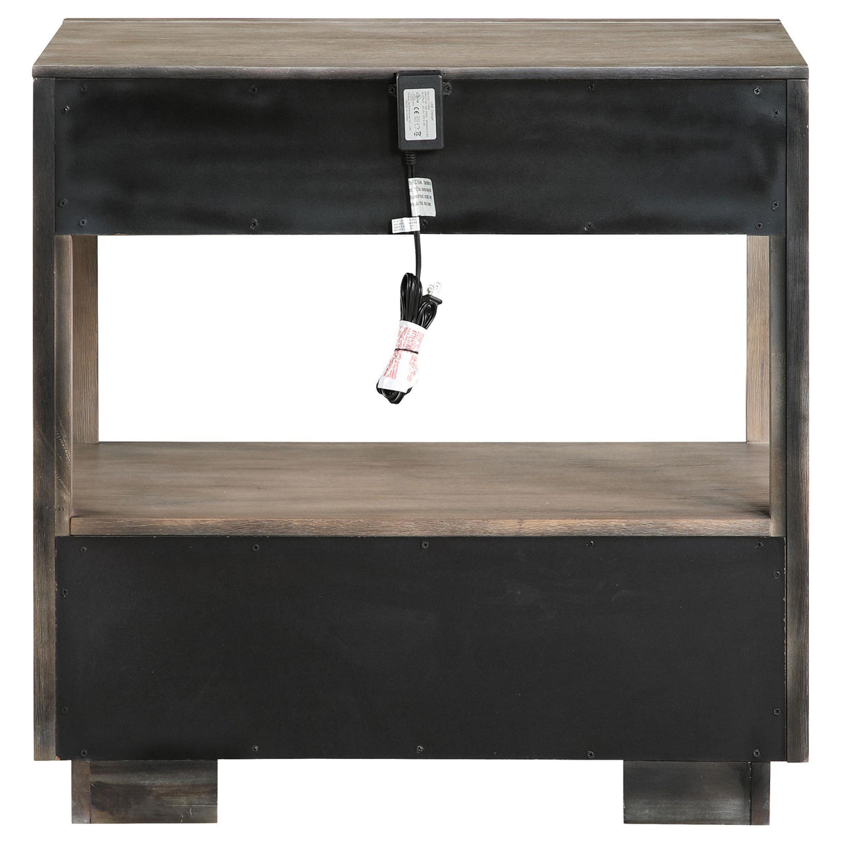 Durango Washed Oak 2-drawer Nightstand Bedside Table by Coaster at Eve Furniture
