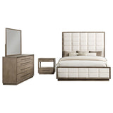 Durango Washed Oak 4-Piece Queen Bedroom Set by Coaster at Eve Furniture