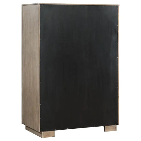 Durango Washed Oak 5-Piece Queen Bedroom Set by Coaster at Eve Furniture