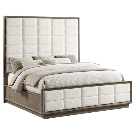 Durango Washed Oak 77-inch Eastern King Panel Bed by Coaster at Eve Furniture