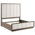 Durango Washed Oak 77-inch Eastern King Panel Bed by Coaster at Eve Furniture