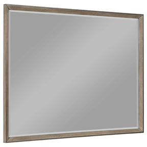 Durango Washed Oak 8-drawer Dresser Mirror by Coaster at Eve Furniture