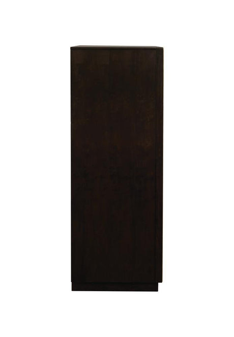 Durango Smoked Peppercorn 5-Drawer Chest by Coaster at Eve Furniture