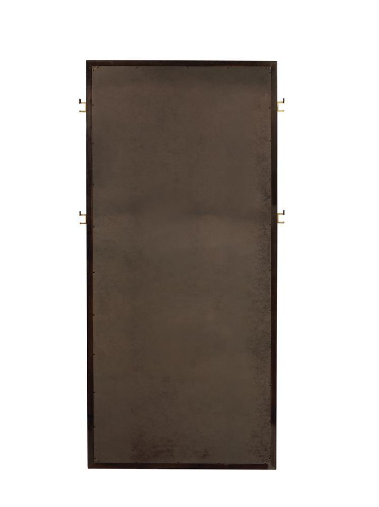 Durango Smoked Peppercorn Floor Mirror by Coaster at Eve Furniture