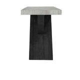 Durant Black/Antique Gray Console Table by Classic Home at Eve Furniture