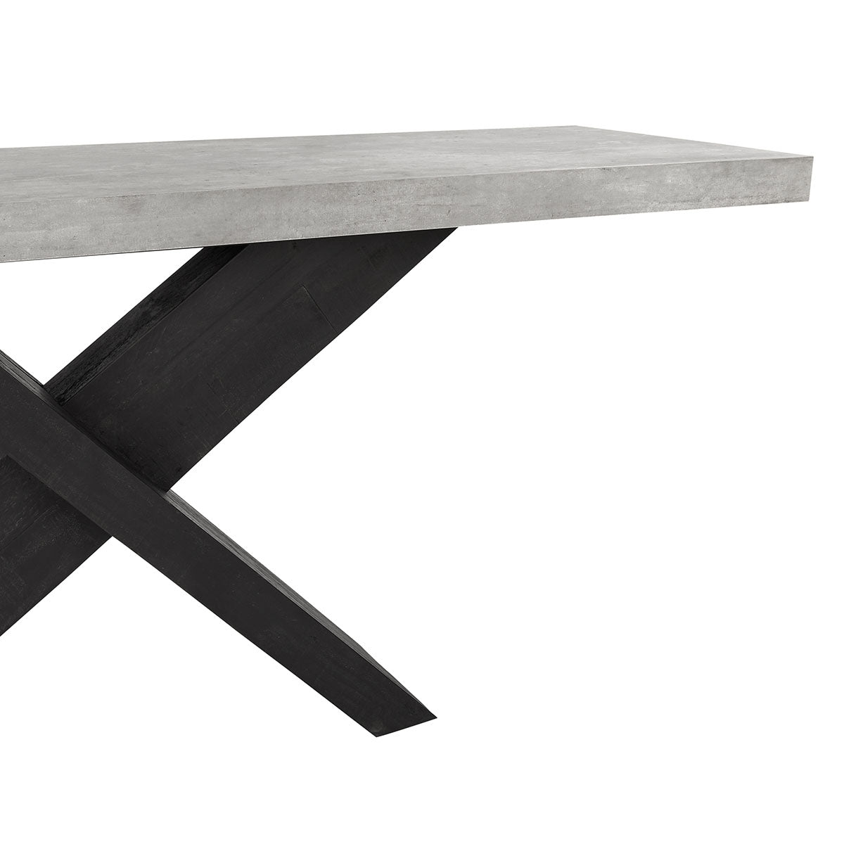 Durant Black/Antique Gray Console Table by Classic Home at Eve Furniture