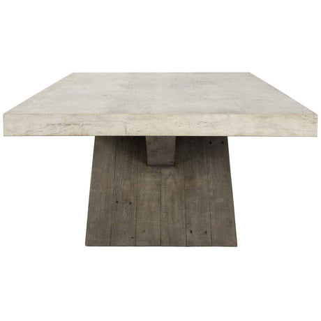 Durant Distressed Gray Coffee Table by Classic Home at Eve Furniture