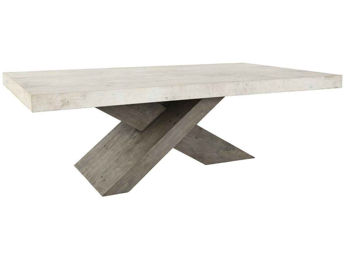 Durant Distressed Gray Coffee Table by Classic Home at Eve Furniture