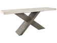 Durant Distressed Gray Console Table by Classic Home at Eve Furniture