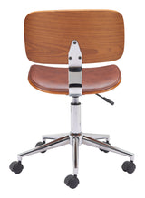 Duravel Brown Office Chair by Zuomod at Eve Furniture