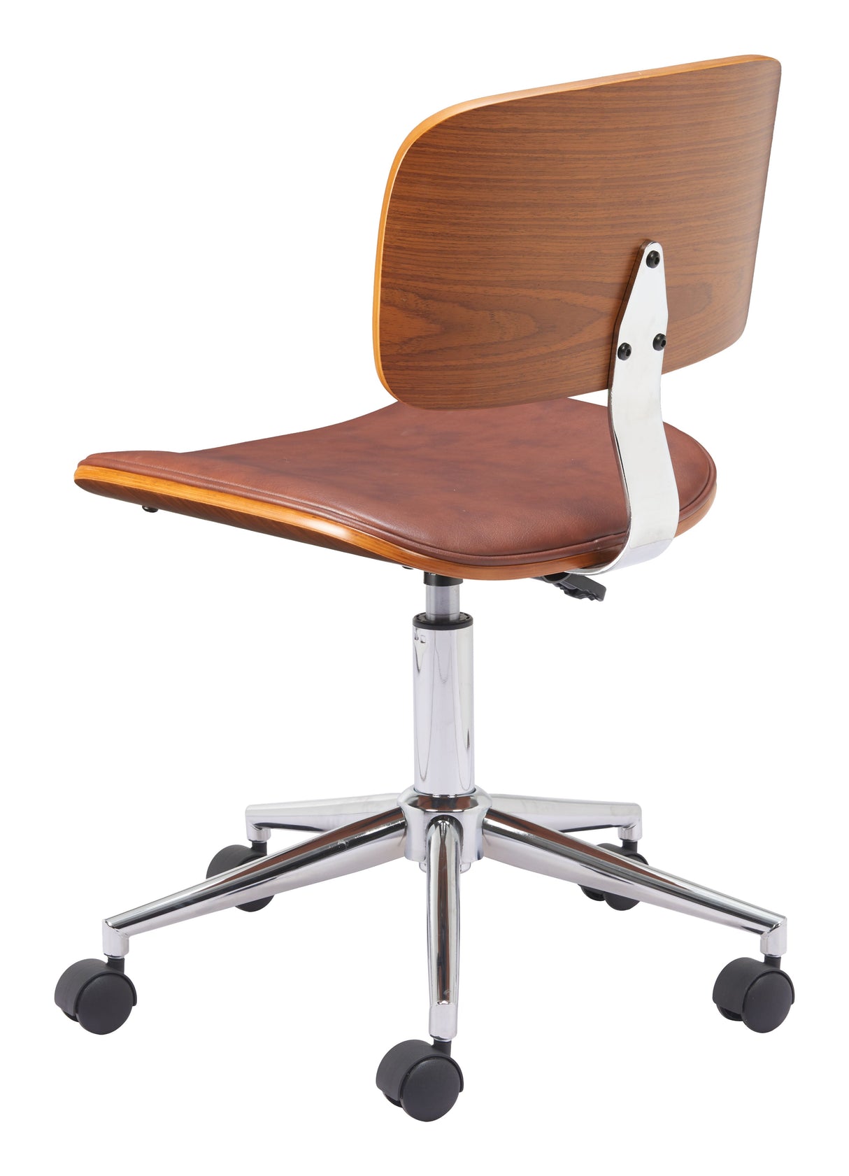 Duravel Brown Office Chair by Zuomod at Eve Furniture