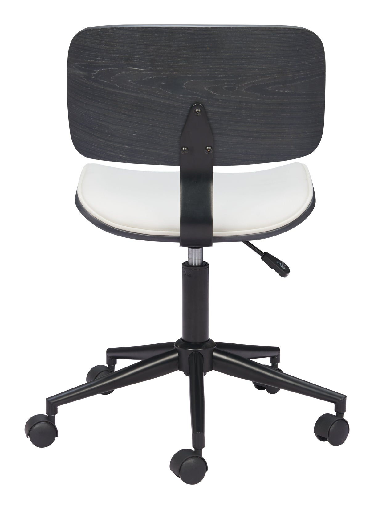 Duravel White & Black Office Chair by Zuomod at Eve Furniture