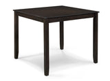 Durham Dark Brown 5-Piece Dining Set by Crown Mark at Eve Furniture