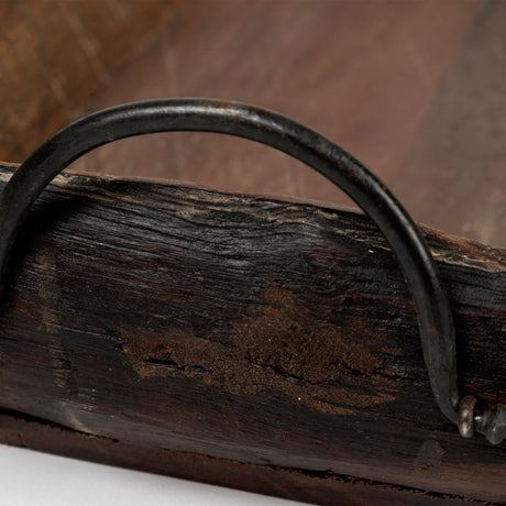Durone (Set of 2) Brown Wooden Live Edge Serving Trays by Mercana at Eve Furniture