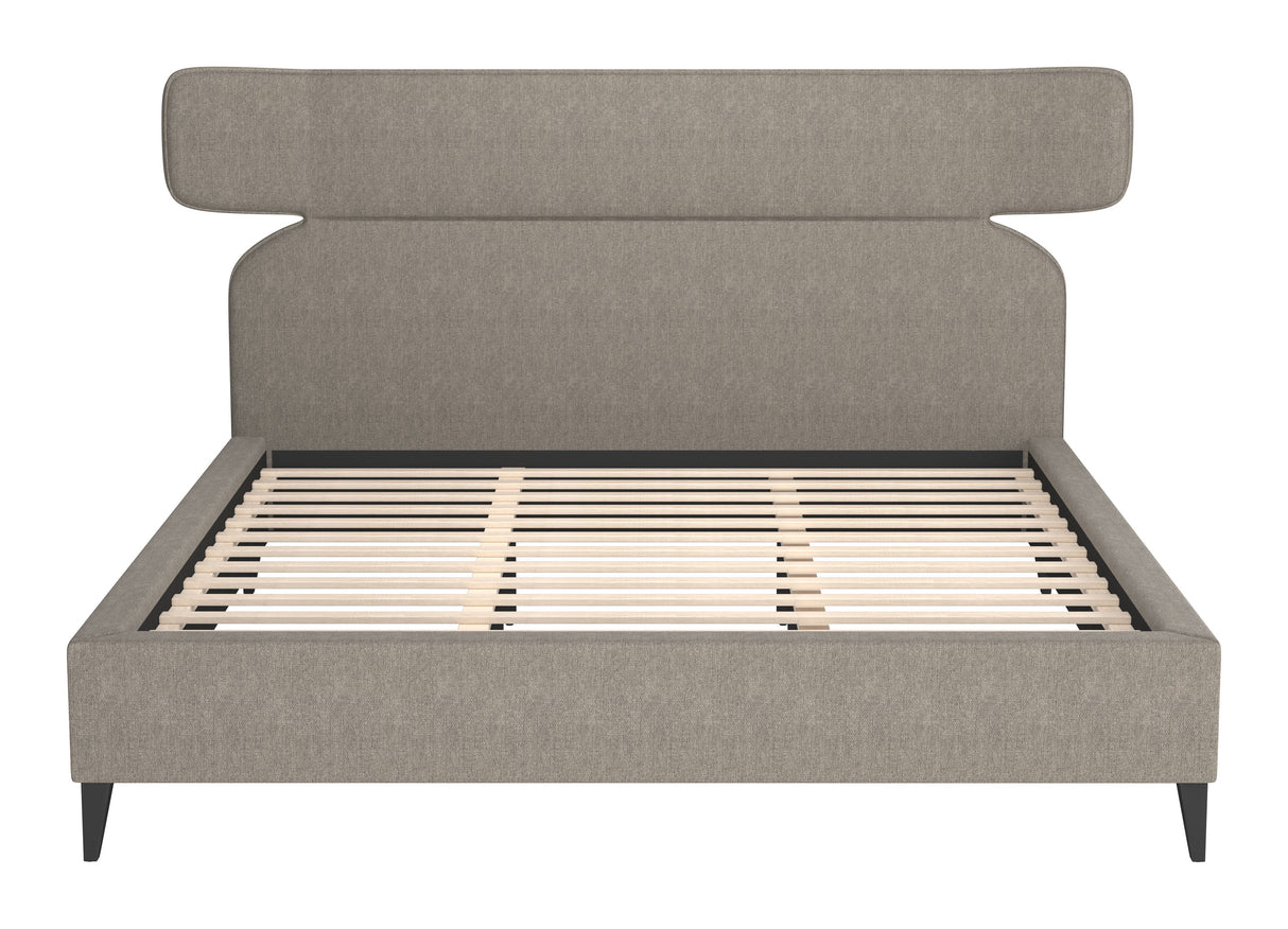 Dusa Olive Brown King Bed by Zuomod at Eve Furniture