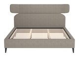 Dusa Olive Brown King Bed by Zuomod at Eve Furniture