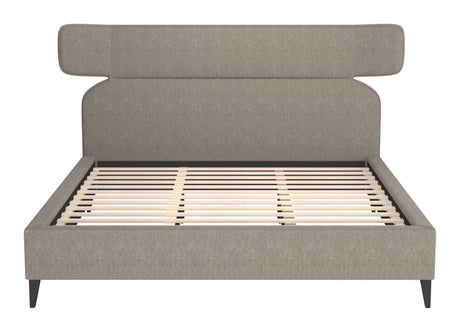 Dusa Olive Brown King Bed by Zuomod at Eve Furniture